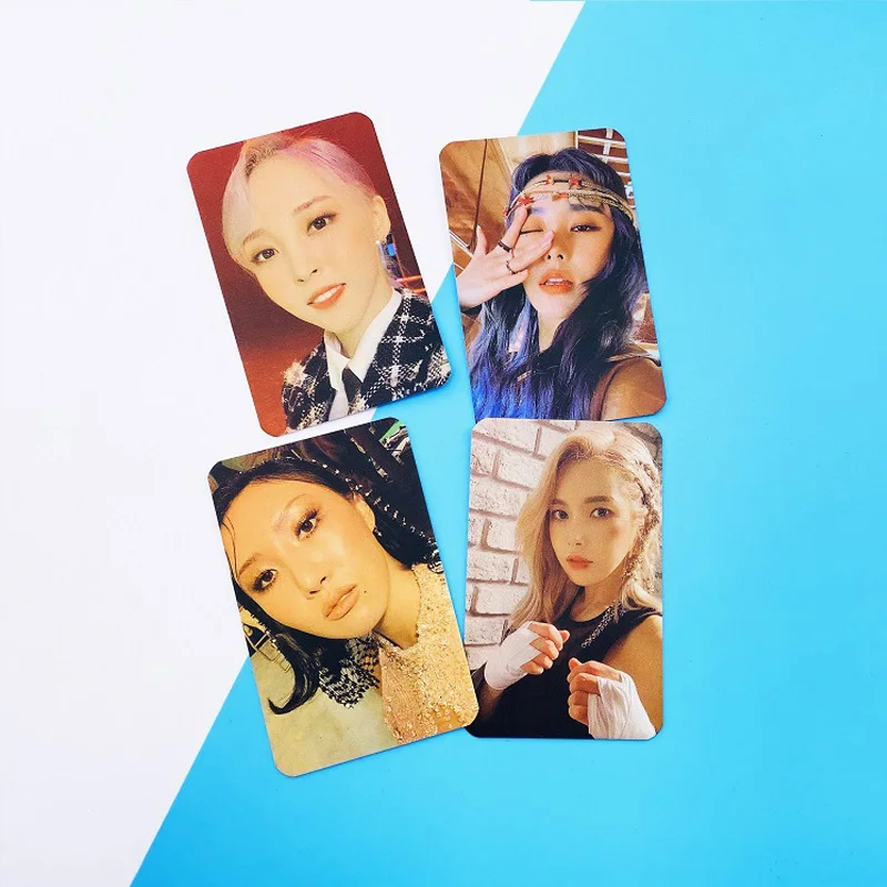 8 шт./компл. Корейский KPOP MAMAMOO реальность в черном альбоме фотокарточки открытки