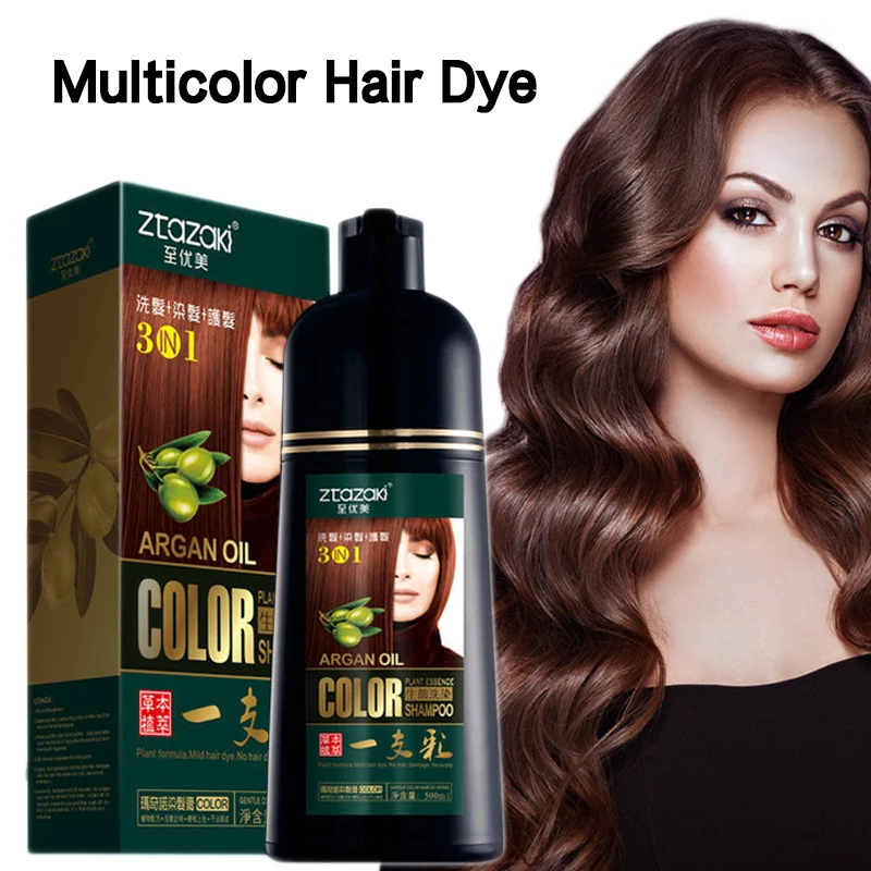Шампунь с аргановым маслом для окрашивания волос Стайлинг быстрое окрашивание