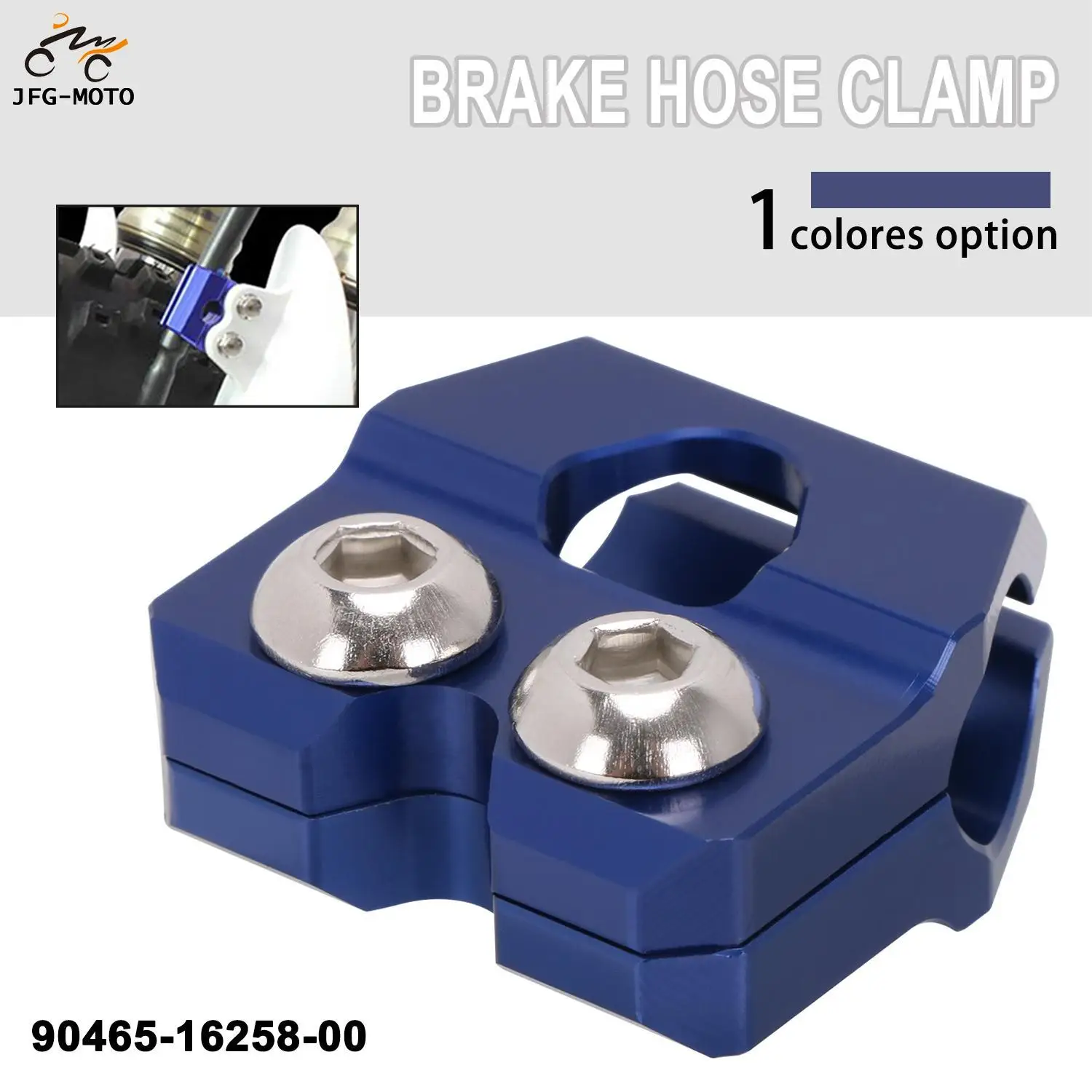 

Для YAMAHA WR 250F 426F 450F YZ YZ100 YZ125 YZ250 YZ490 IT200 TT350 WR400F YZ426F TTR250 аксессуары для мотоциклов зажим для тормозного шланга