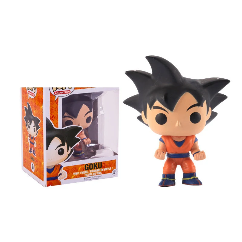 Экшн фигурка Funko из японского аниме Драконий жемчуг Гоку с черными волосами