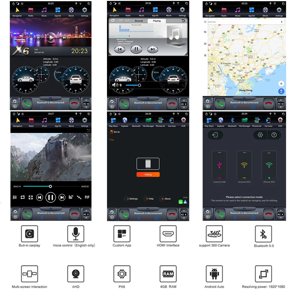 Tesla 12,1 ''Android 8.1din автомобильный Радио gps DVD для Mitsubishi Pajero Sport Авторадио автомобильный мультимедийный плеер стерео