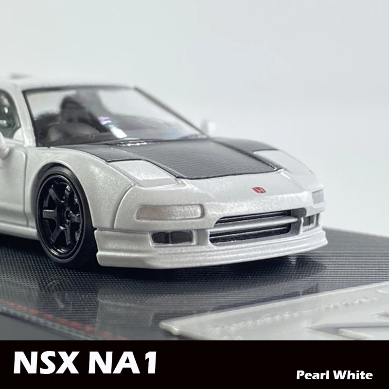 

IG 1/64 Model Car NSX NA1 Alloy Die-cast Vehicle Display Collection Gifts - Pearl White