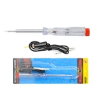 2020 OBD2 6 в-24 в тестер цепи автомобиля зонд светильник тестовый зонд лампа автоматисветильник лампа тестовая Ручка детектор напряжения медь