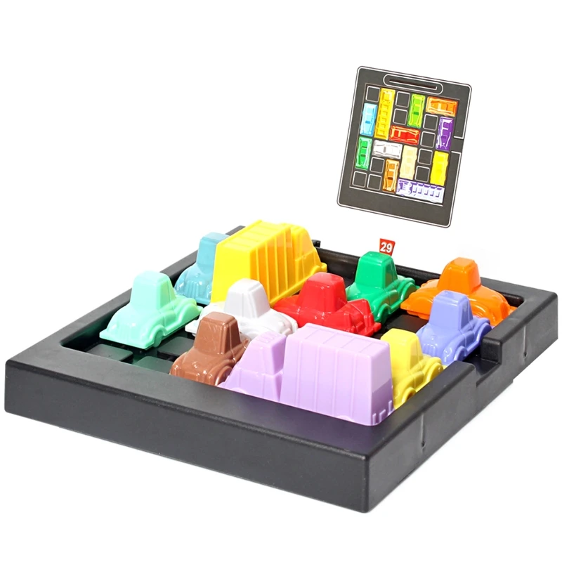 

Funny Rush Hour Traffic Creativity Game Toy for Boys Girls Learning Busy Gifts