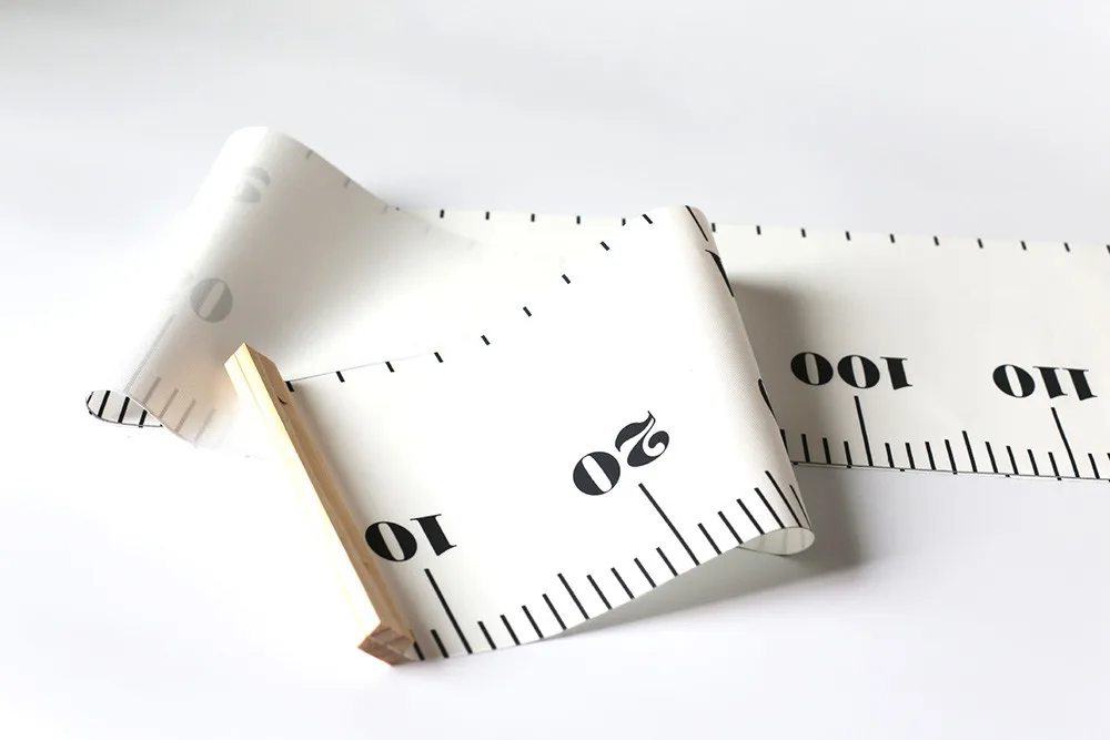 Настенная линейка для измерения высоты детской комнаты Наклейка дома спальни