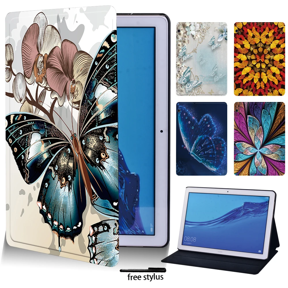 

For Huawei MediaPad T3 8.0/T3 10 9.6"/ T5 10 10.1" Tablet Cover Case for MediaPad M5 Lite 10.1"/M5 10.8" Shockproof Case