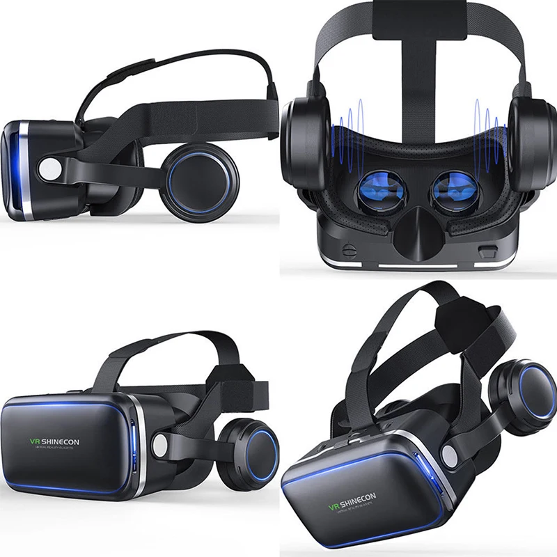 VR Очки виртуальной реальности 3D очки гарнитура шлем для смартфона смартфон Google