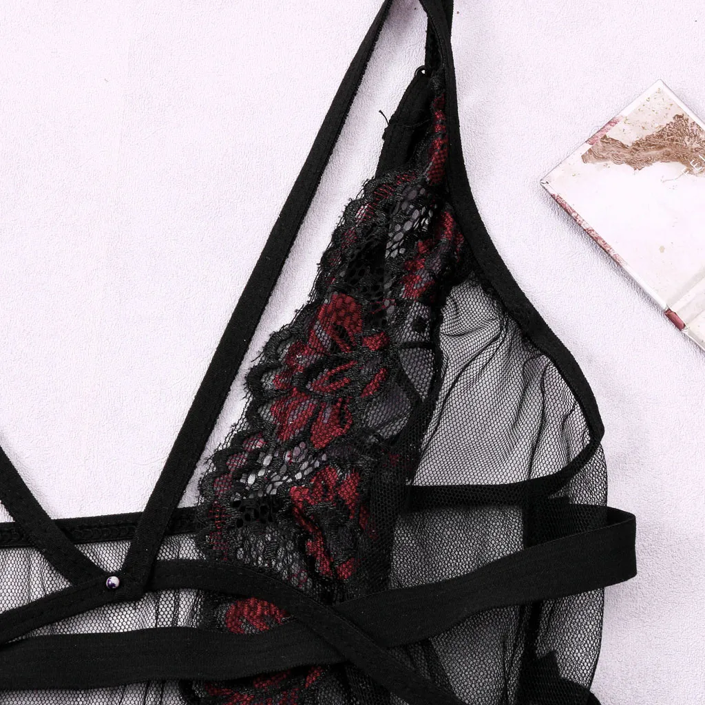 Сексуальное нижнее белье Womail боди комбинация одежда для сна сексуальное