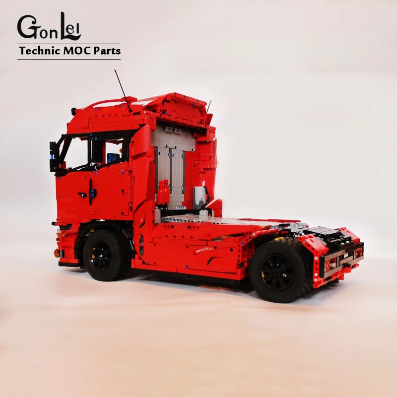 Новый 4120 шт. высокотехнологичных евро седельный тягач MOC-4564 конструкторных