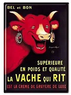 

Bar Bistro Wall Decoration Metal Plate Retro Home Decoration Superieure En Polds Et Qualite La Vache Qui Rit Metal Tin Sign