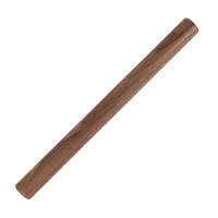 musowood walnut wooden dowel rolling pin 40cm