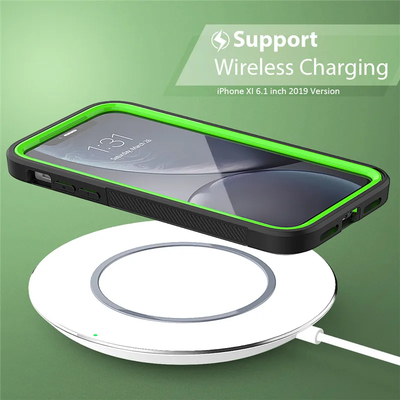 shockproof armor new phone case transparent hybrid tpu cover for iphone se 2020 xr x 11 pro max xs max 8 7 6 6s plus clear cases free global shipping