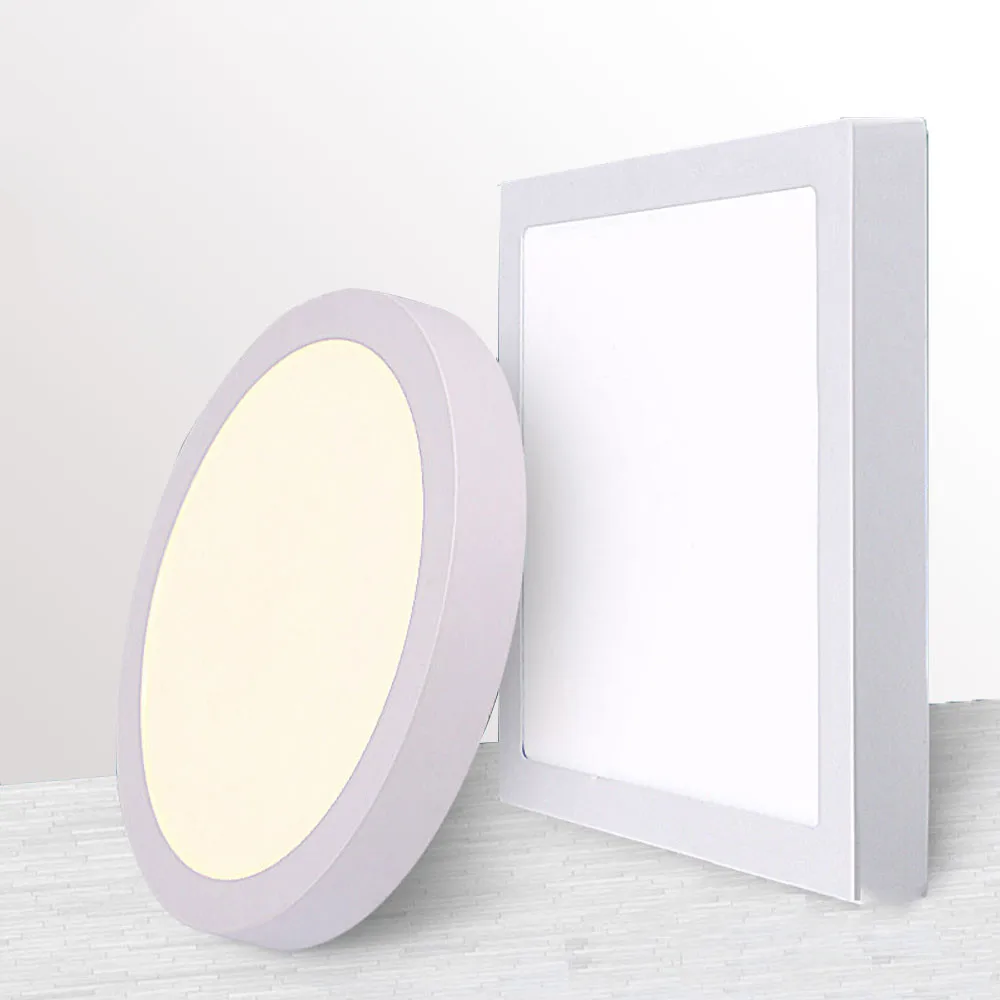 

2021 NEW 9W/15W/25W Square Led Panel Light Surface Mounted Led ceiling Downlight AC85-265V + LED Driver