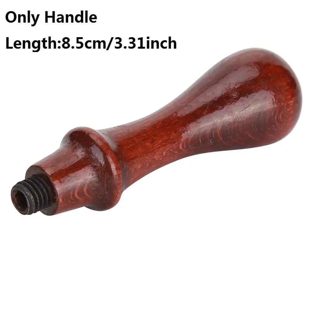 85mm stamp handle Ретро Письмо A-Z воск печать штамп Алфавит Письмо Дерево штамп заменить Медная головка хобби Инструменты штамп ремесло - Цвет: 85mm stamp handle
