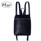 Женский рюкзак, черный рюкзак из искусственной кожи, женские дорожные сумки, Модный повседневный женский рюкзак, Mochila