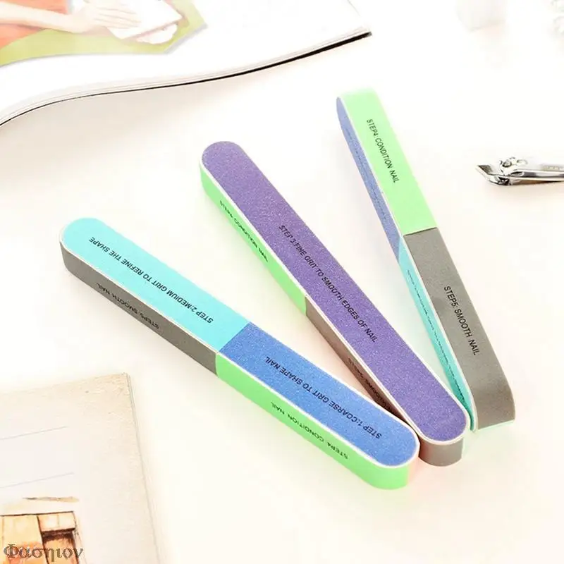 Пилка для ногтей с 6 сторон средство педикюра | Красота и здоровье