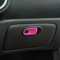 car co pilot locker handle abs plastic decorative shell for mercedes 15 19 new smart 453 fortwo forfour car modeling accessories