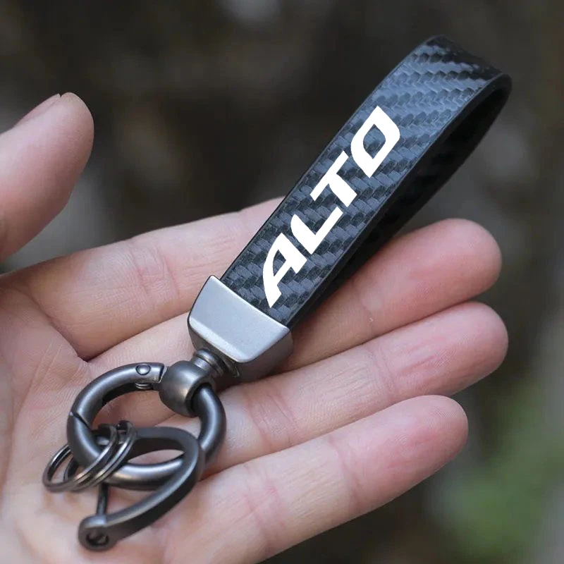 

For Suzuki Sx4 Swift Jimny Grand Vitara Alto Samurai BALENO IGNIS VITARA Car Key Chain Keyrings Keychain Premium Leather Gift