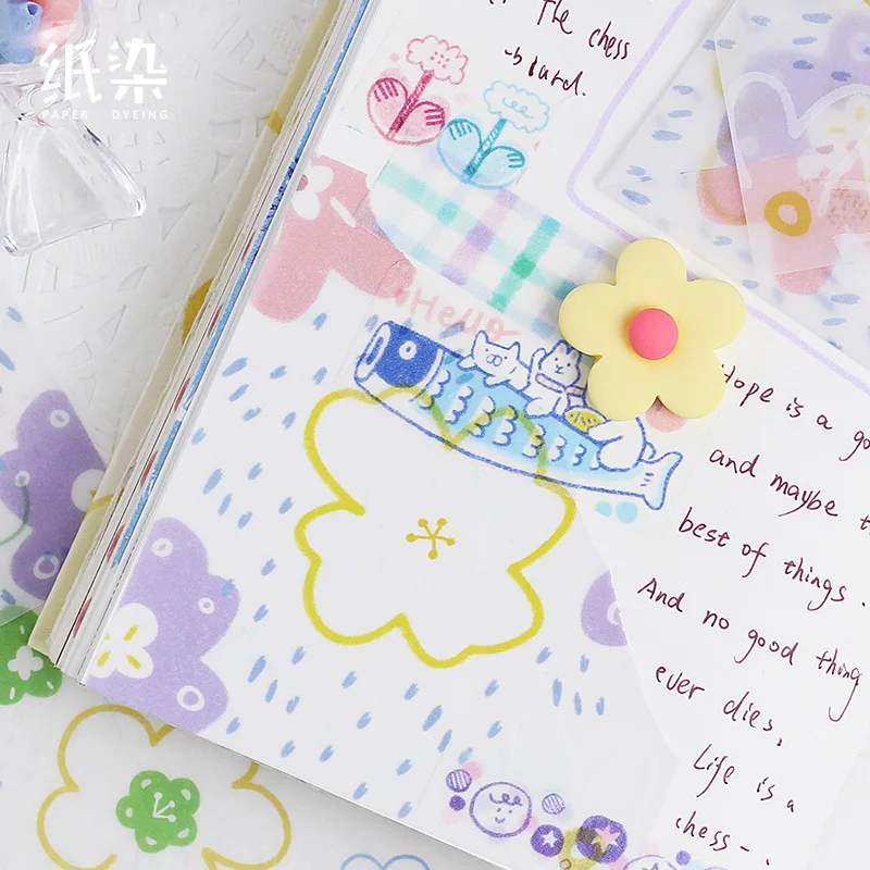 

20 set/lot Memo Pads Sticky Notes Small beautiful series diary Scrapbooking Stickers Office School stationery Notepad