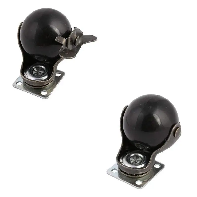 [4 Упак.] шарнир верхняя плита с капюшоном шариковые колесики античная бронза