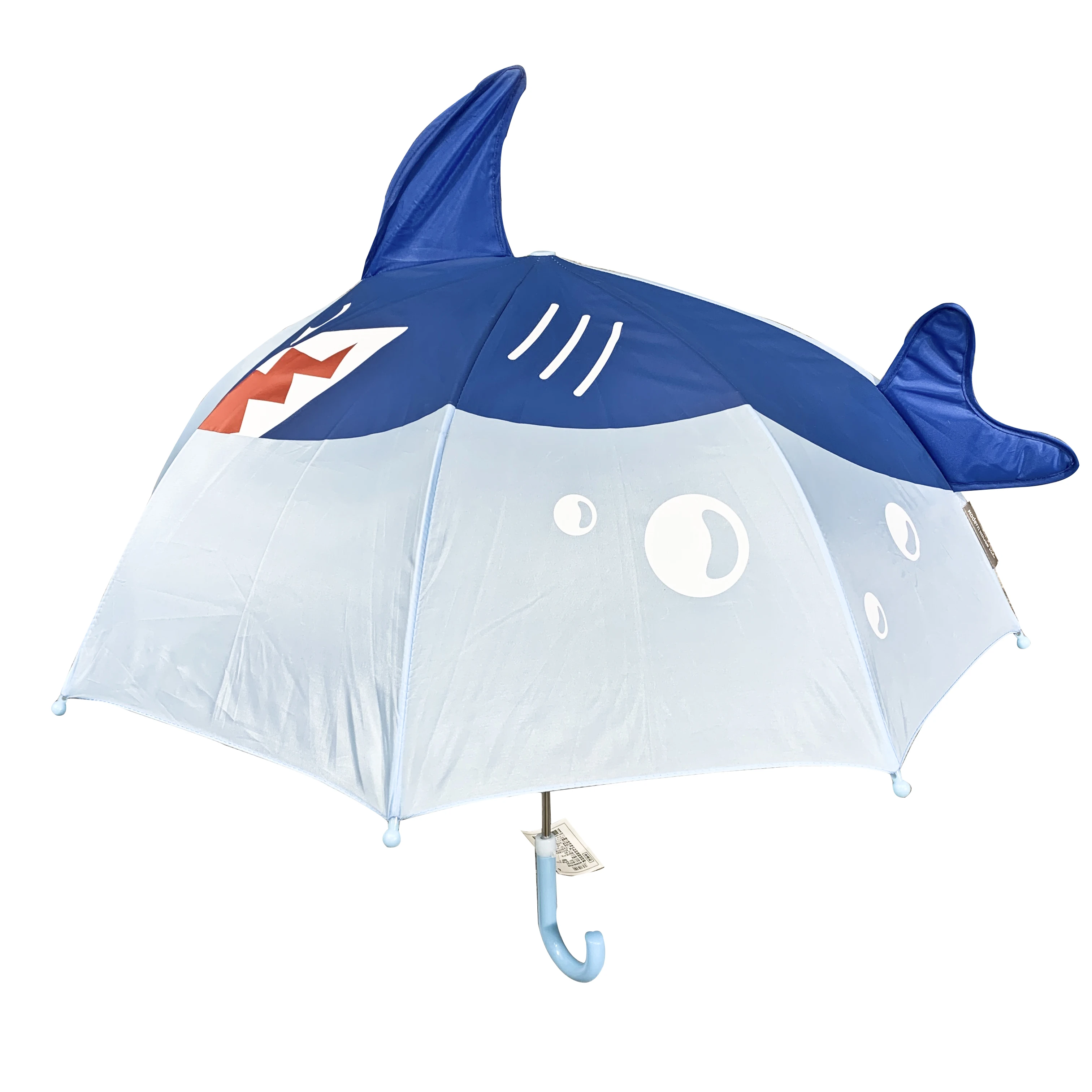 

Cute rabbit three-dimensional shark children umbrella baby long handle sunny umbrella