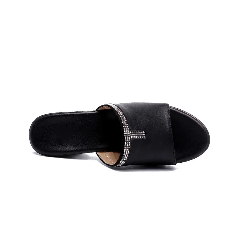 Туфли женские на платформе свадебные с открытым носком 35-42E1375 | Обувь