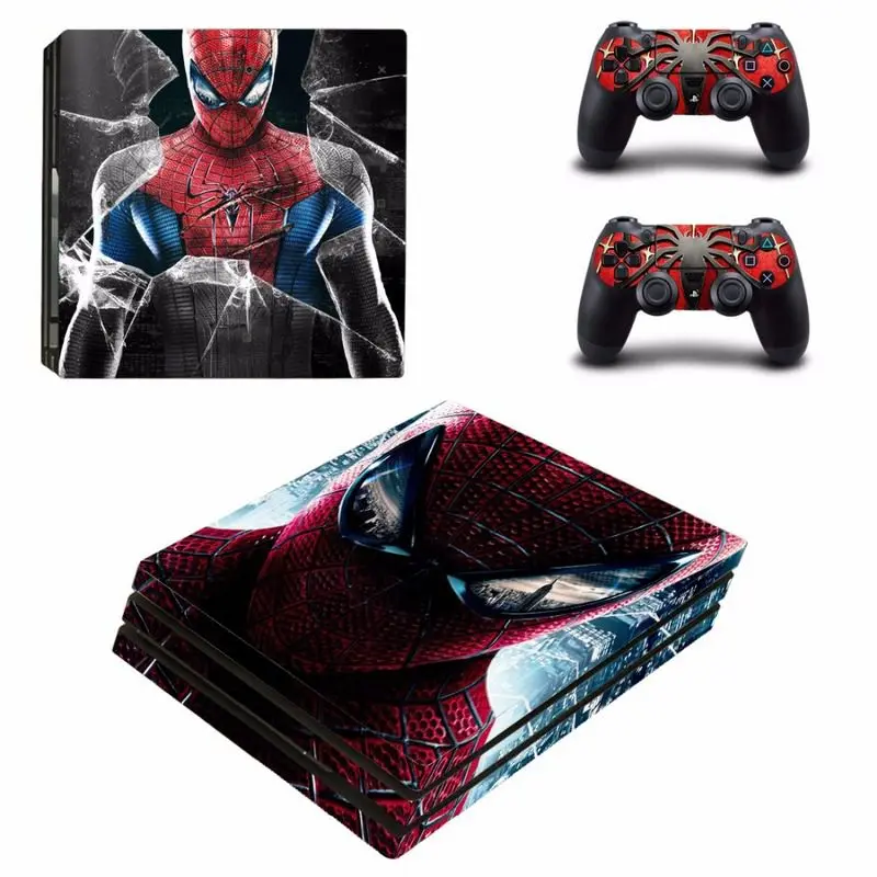 Дизайн Черепа PS4 Pro виниловые Съемные водостойкие наклейки для sony Playstation 4 Pro консоль и контроллер Защитная крышка - Цвет: Type 04