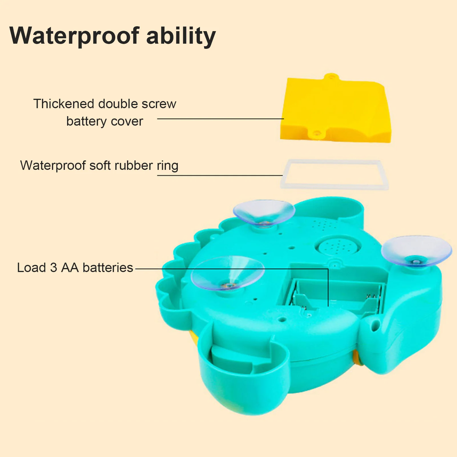 

Baby Bubble Machine Bath Toys Electric Octopus Bubble With Music Bathtub Bath Toys Made Of Non-toxic ABS Plastic And Featured