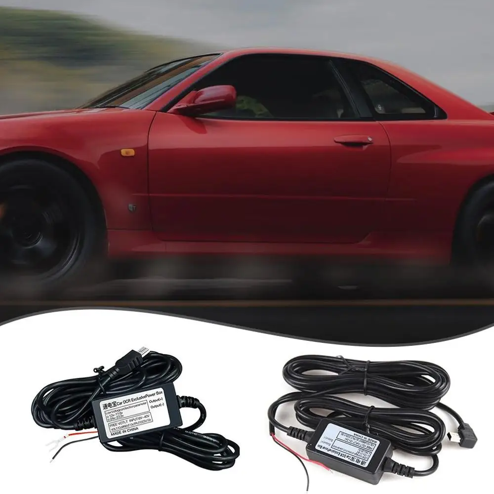 

Dc12-24V To 5V Driving Recorder Parking Monitoring Step-Down Line Recorder Step-Down Line 24 Hours Monitoring With Low Voltage