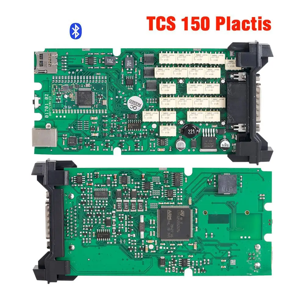 Один зеленый PCB супер cdp tcs pro bluetooth 2016R1 Keygen multidiag pr для автомобиля грузовик диагностический инструмент Горячая 3 шт./лот - Цвет: TCS 150 2