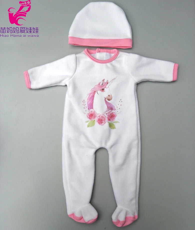 Кукольной одежды штаны комбинезон Фламинго одежда для Reborn Baby Doll комплекты детей