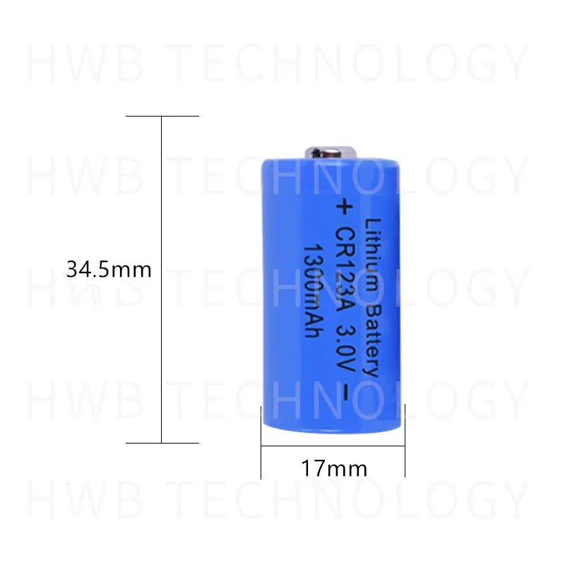 8 шт 3 в CR123A CR 123A литиевая батарея 1300mah CR123 CR17335 CR17345 16340 LiMnO2 сухая первичная для