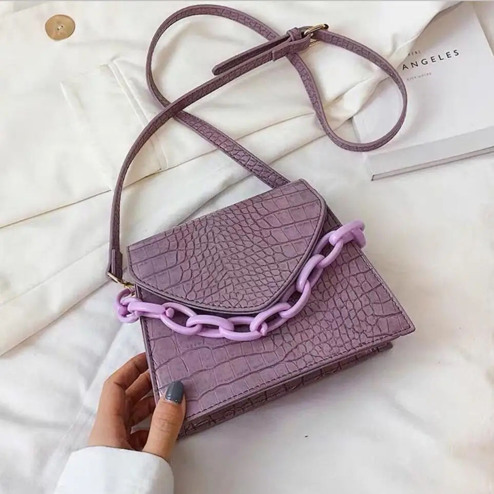 Маленькая сумка мессенджер с каменным узором новинка 2020 Высококачественная