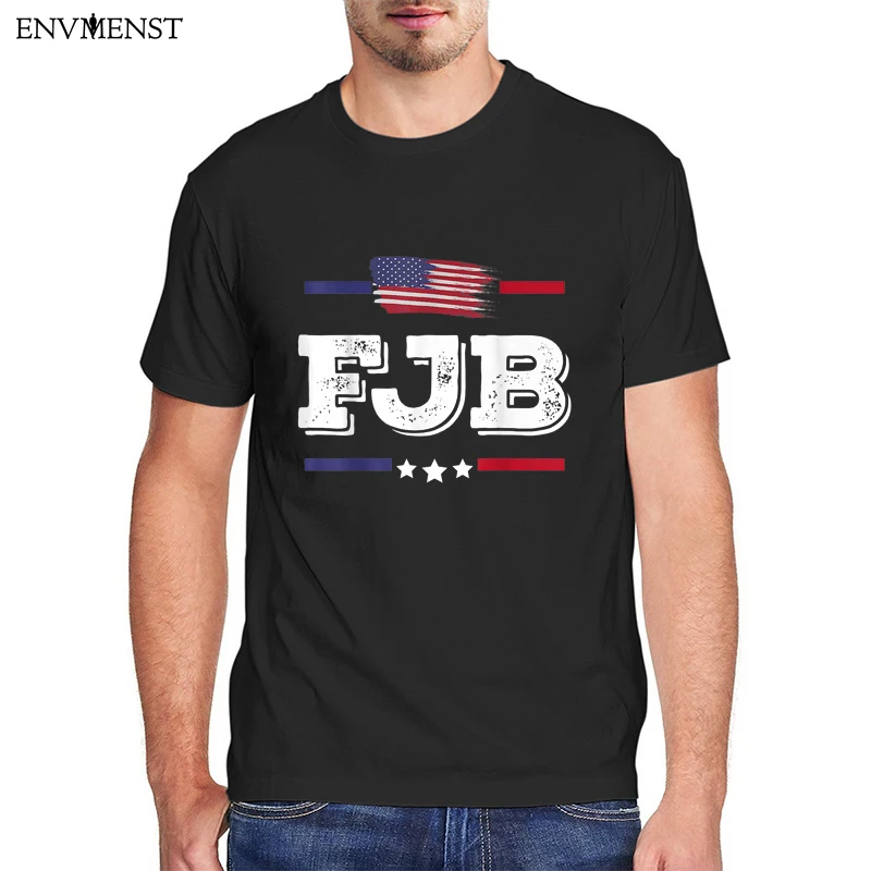 

Cotton Vintage F.J.B. Great America Men Tee Tops Vintage Short Sleeve Graphic Oversized T-shirt FJB Humor Casual Men T-shirt 3xl