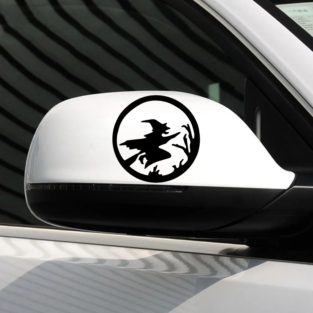 

Free Shipping Witch Car Stickers For The Car Reflective Decoration Motorcycle Auto Stickers And Decal Car-Styling Accessories
