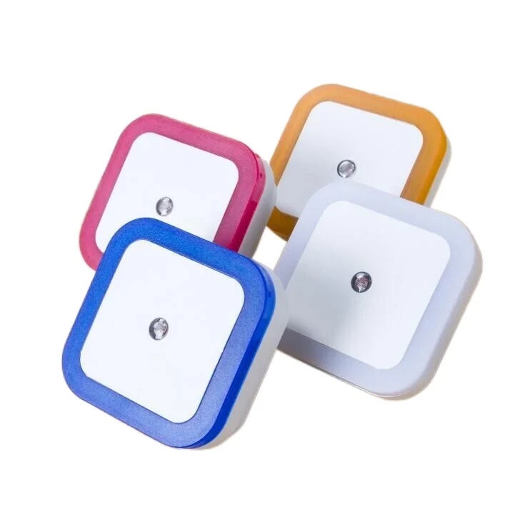 

LED Light-Controlled Night Light Automatic Smart Socket Plug-in Bedside Light Baby Nursing Night Light Gift Creative