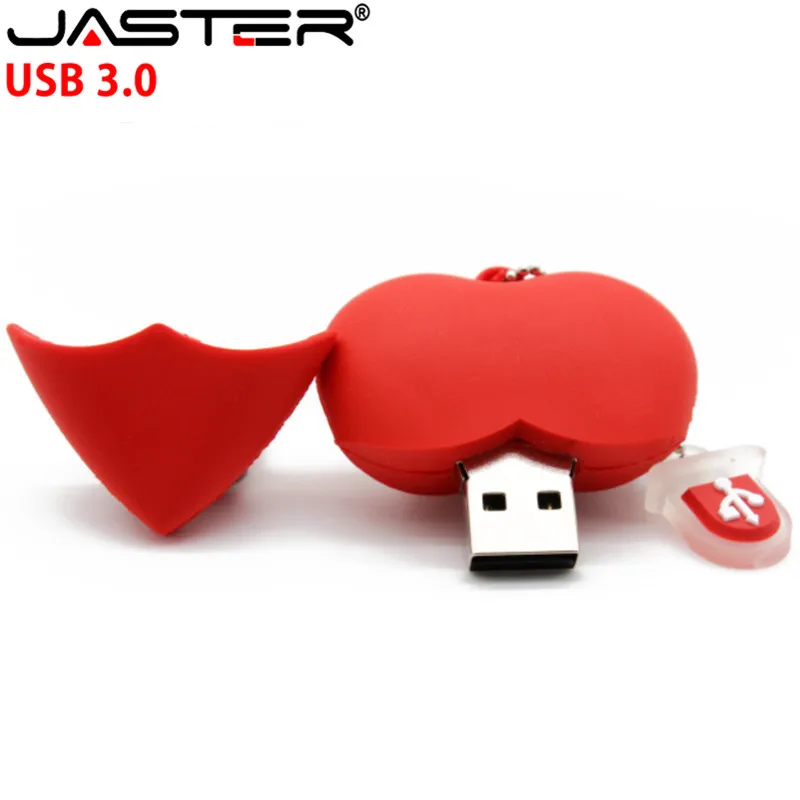Корабль USB 3 0 красное сердце образный usb флеш накопитель Флеш объемом памяти 4 ГБ/8