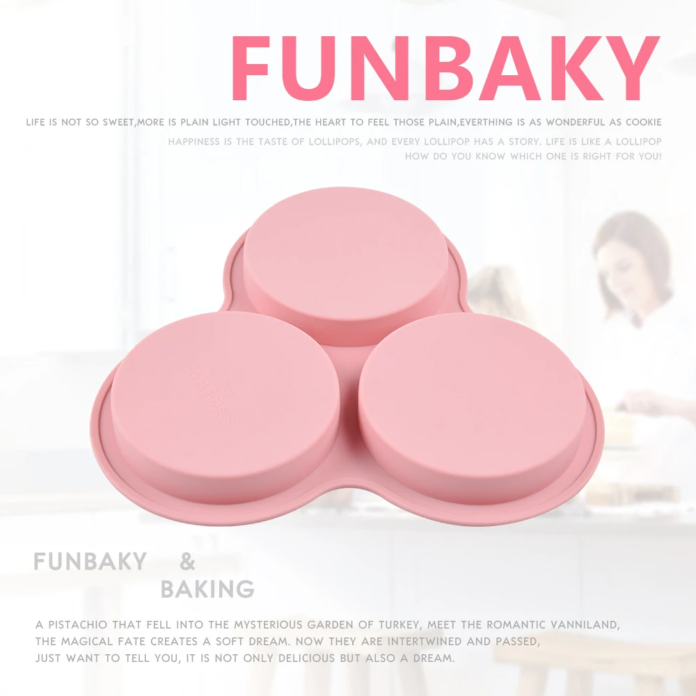 FUNBAKY креативный желе для пудинга круглая форма мороженого силиконовые