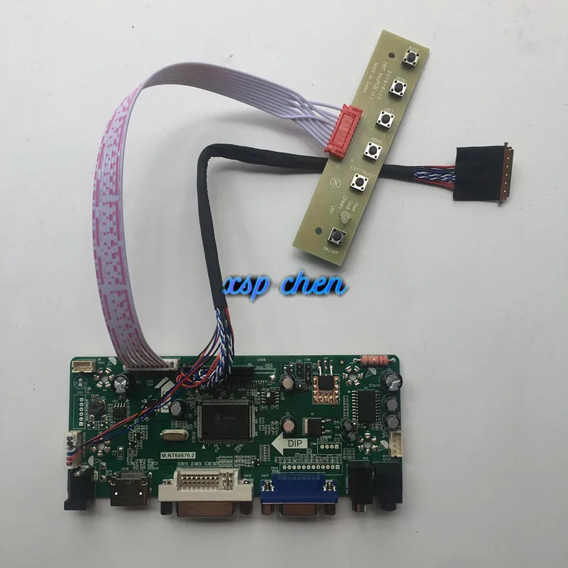 

Latumab LCD LED LVDS Controller Board Driver kit for B173RW01 V0 HDMI + DVI + VGA 40Pin 17.3"