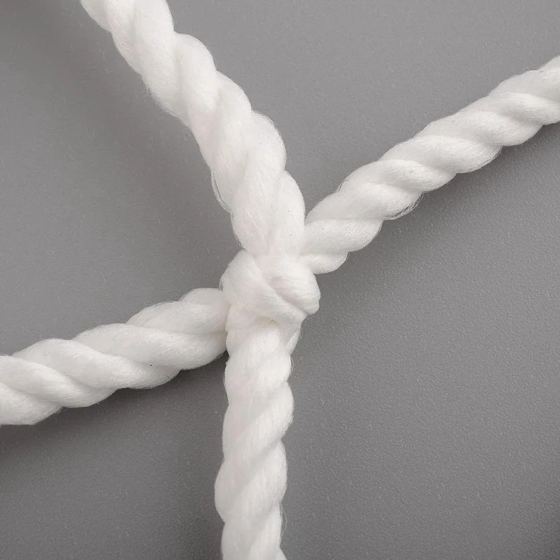 

4x5ft Cotton Soccer Goal Post Net 1.2mx1.5m Folding Football Training Net Player Football Training Accessories