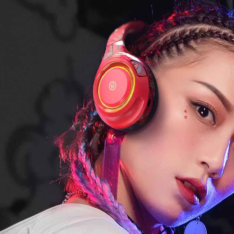 

Bluetooth Headsets Wireless Headphones for Cell Phone 3D Bass Stereo Noise Reduction MIC Gaming Headset/Mic For Mobile PC