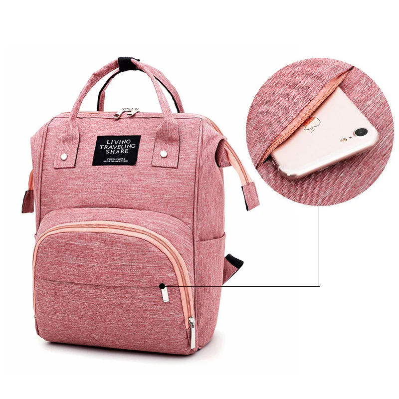 Многофункциональный водонепроницаемый рюкзак для мам вместительная сумка