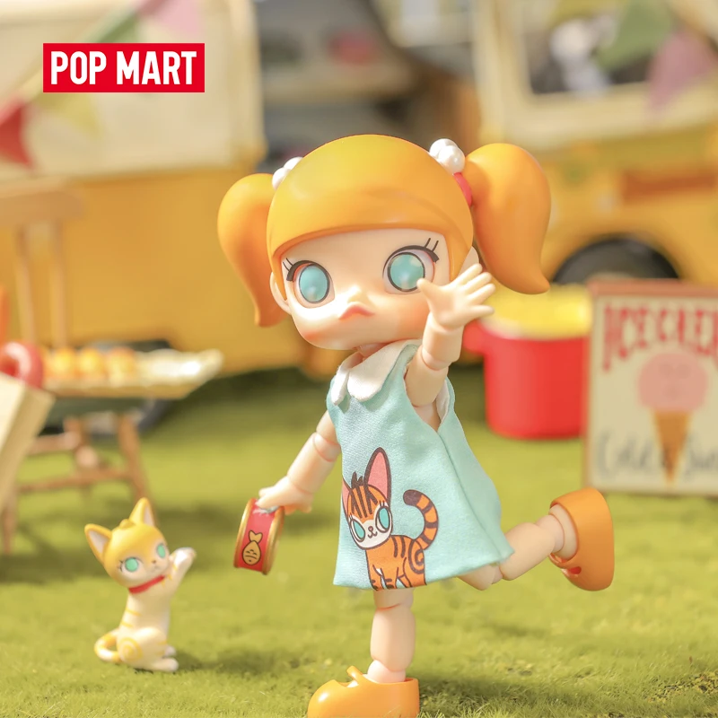 Поп март Молли шарнирная кукла девочка коллекционное милое платье экшн кавайный