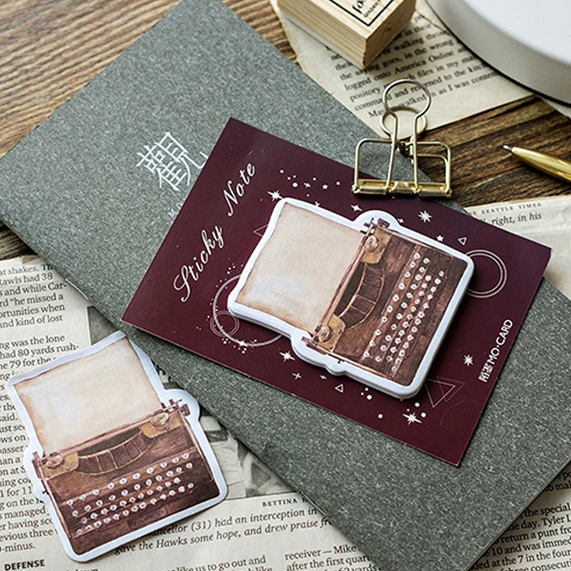 

Стикеры для школьных заметок, креативные самоклеящиеся школьные принадлежности, офисные бумажные стикеры для заметок, 30 наклеек