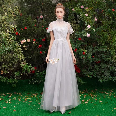 Платья подружек невесты для свадебной вечеринки женское длинное платье