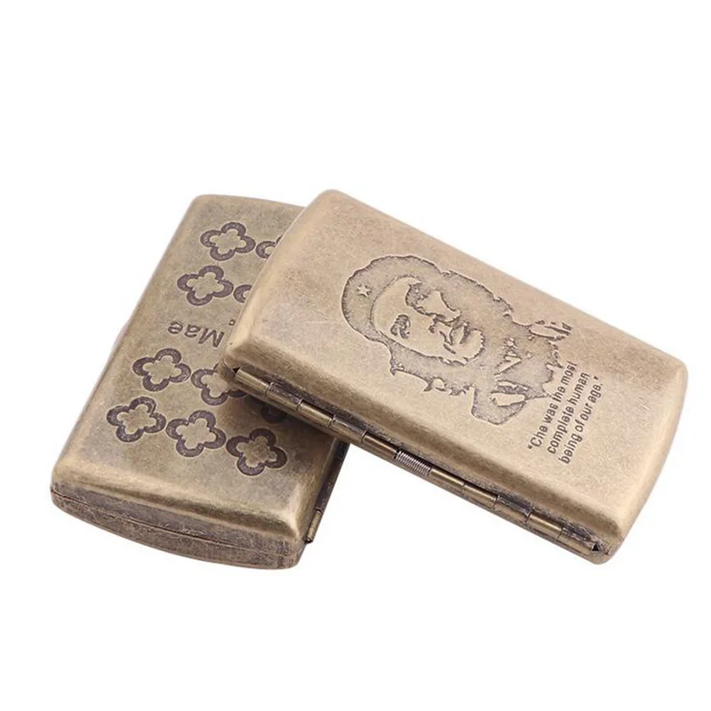 Мужской чехол для сигарет с подарочной коробкой бокс карманный контейнер