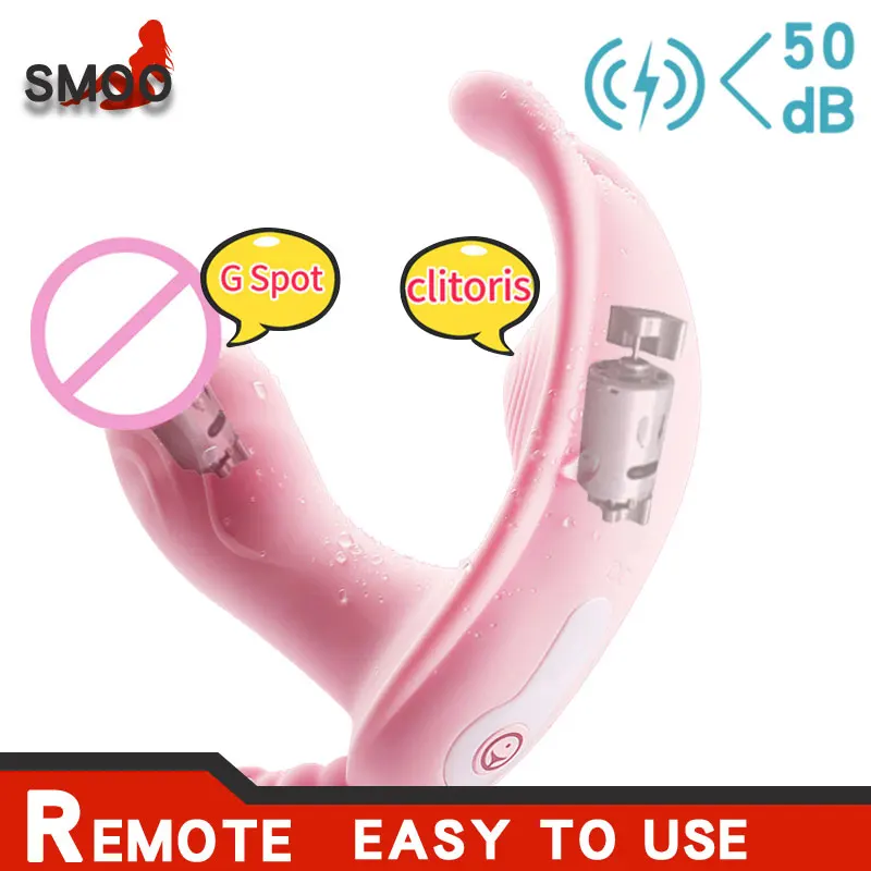 Носимый вибратор трусики для взрослых устройство стимуляции точки G клитора