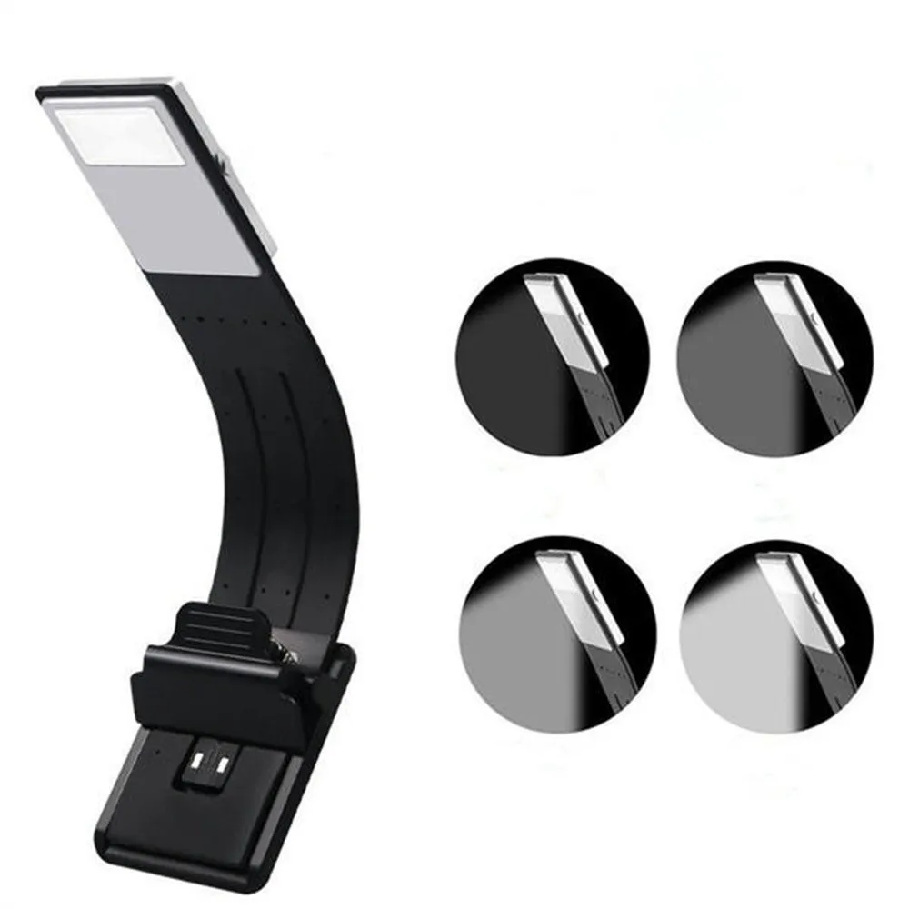 USB светильник для чтения Kindle PaperWhite с 4 уровнями регулировки яркости белый