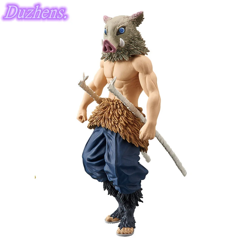 

Original Japanes Anime Demon Slayer Hashibira Inosuke 15cm Original genuine PVC Action Figure Anime Figure Model Toys Doll Gift