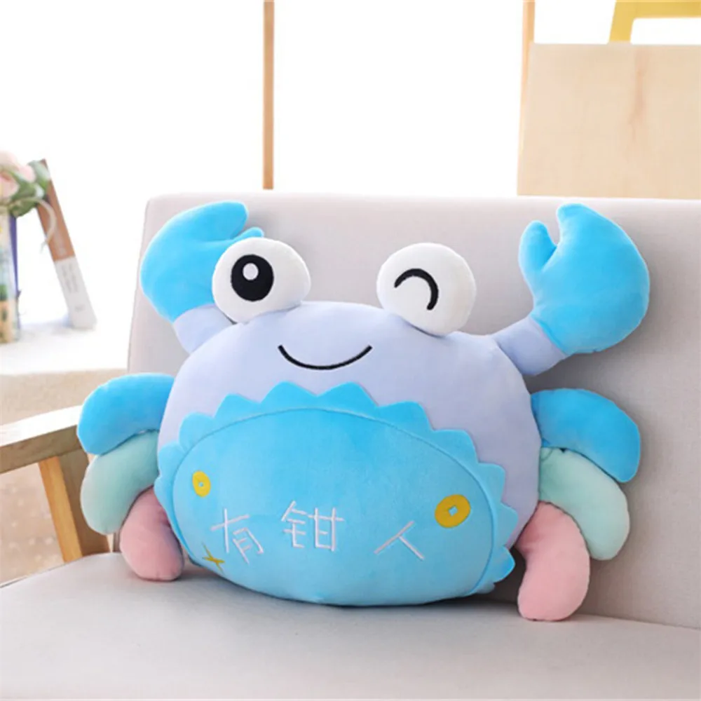 Милая плюшевая игрушка морской Краб плюшевые игрушки милые мягкие Мультяшные